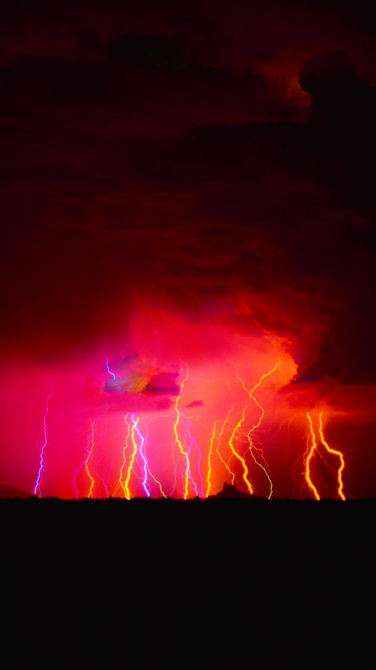Photography Lightning Phone HD Wallpaper