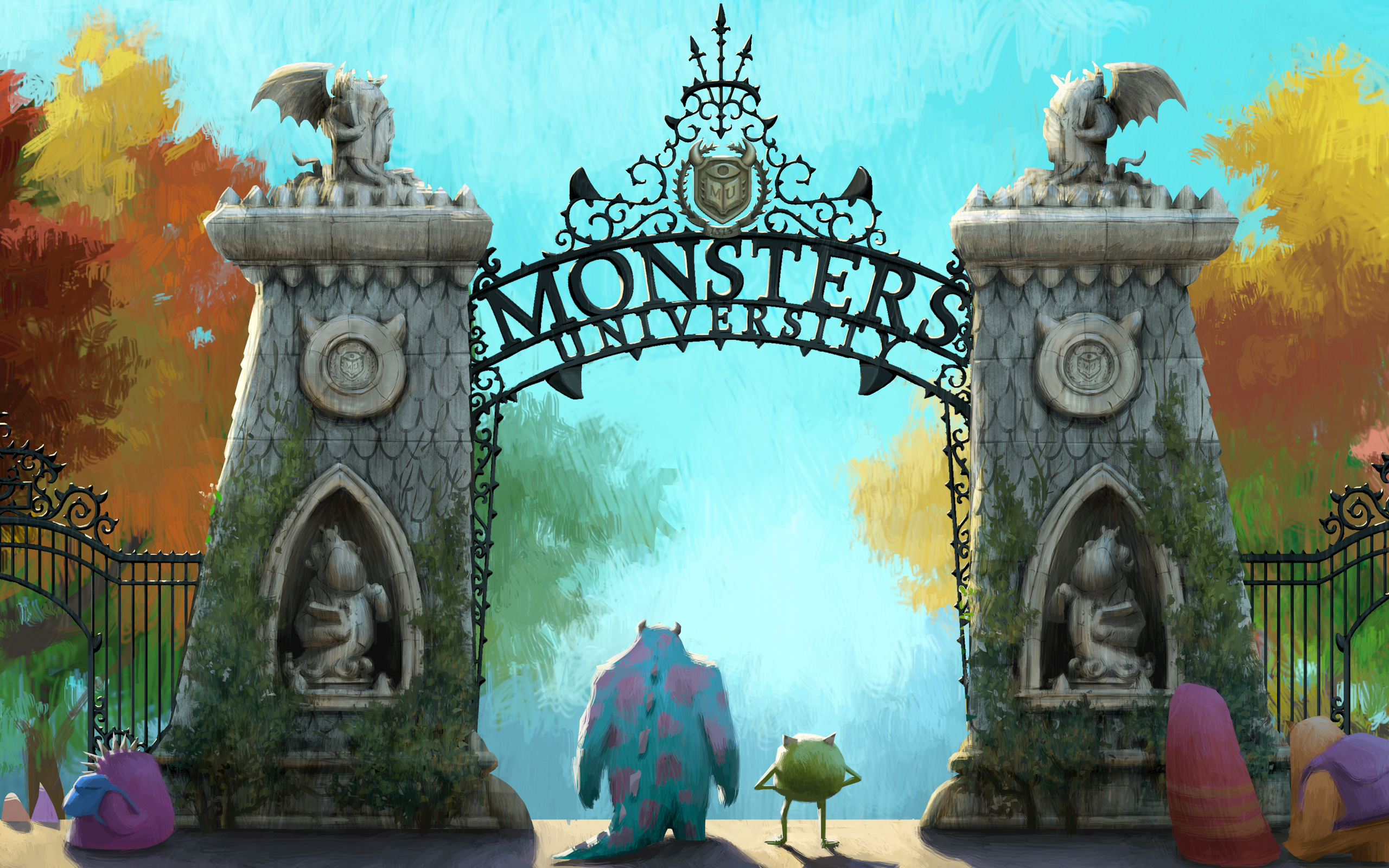 Monsters University Movie Wallpaper And Desktop Background HD
