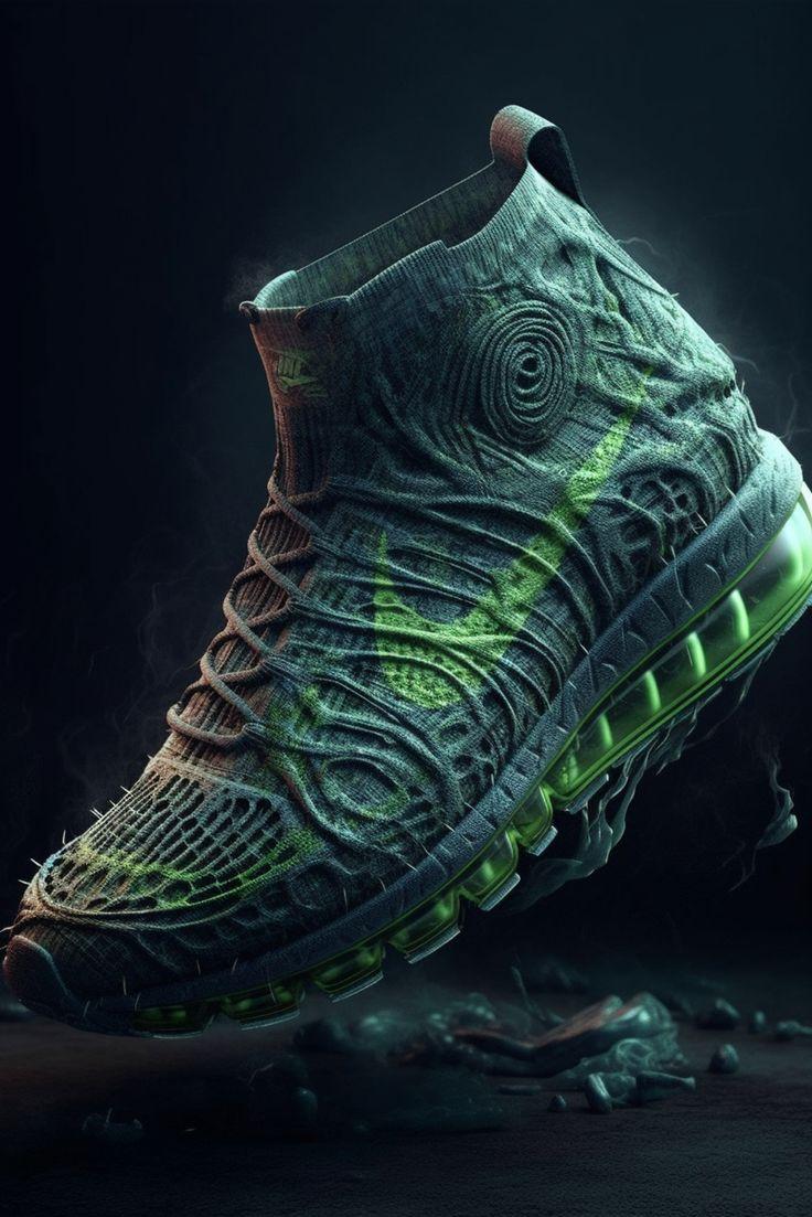 Nike Air Shoe Alien In Shoes Futuristic