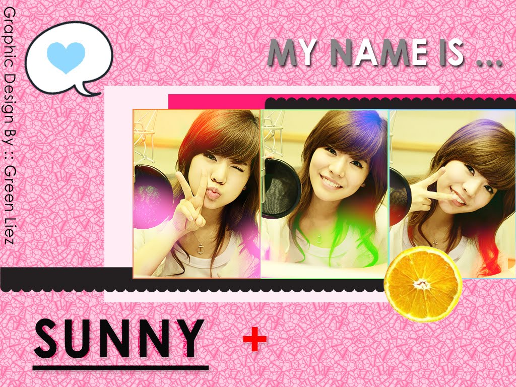 My Name Is Sunny Wallpaper Snsd Artistic Gallery Maker