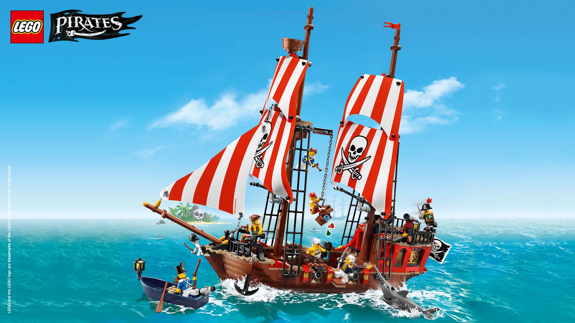 Pirate ship wallpaper   Wallpaper   Activities   LEGO