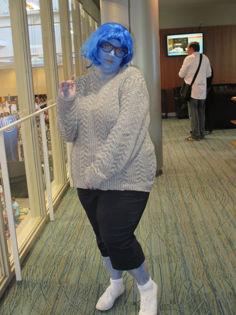 Inside out Sadness Cosplay by katherine artgirl on