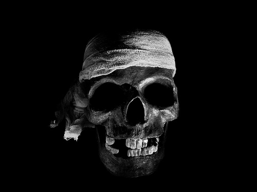 Wallpaper Halloween Skull