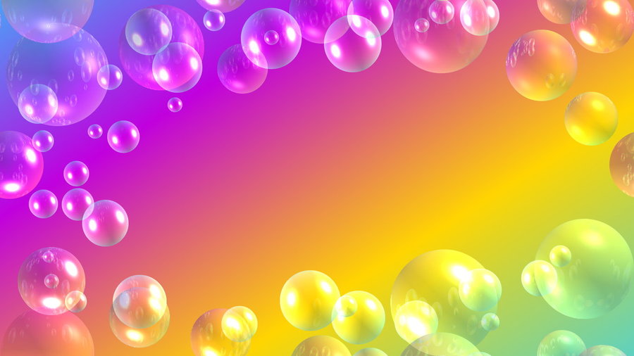 Cool Bubble Background Premade Background By