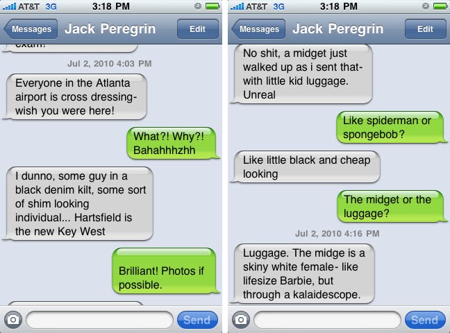 Funny Text Messages Widescreen Wallpaper