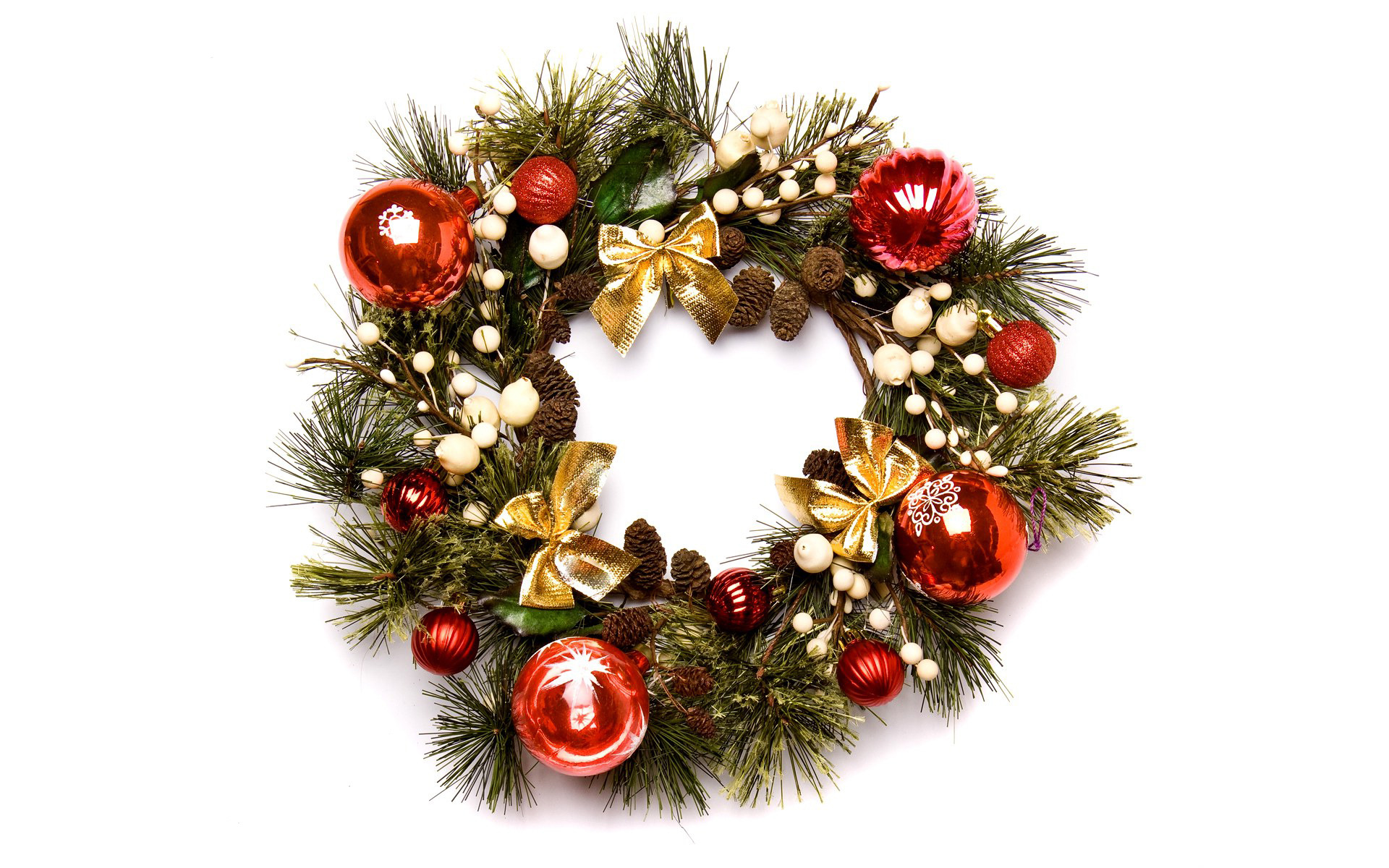 Desktop Wallpaper Christmas Wreath H772732 Holidays HD
