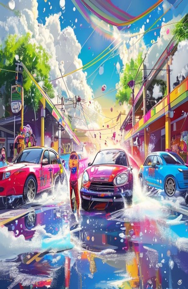 Car Wash Wallpaper