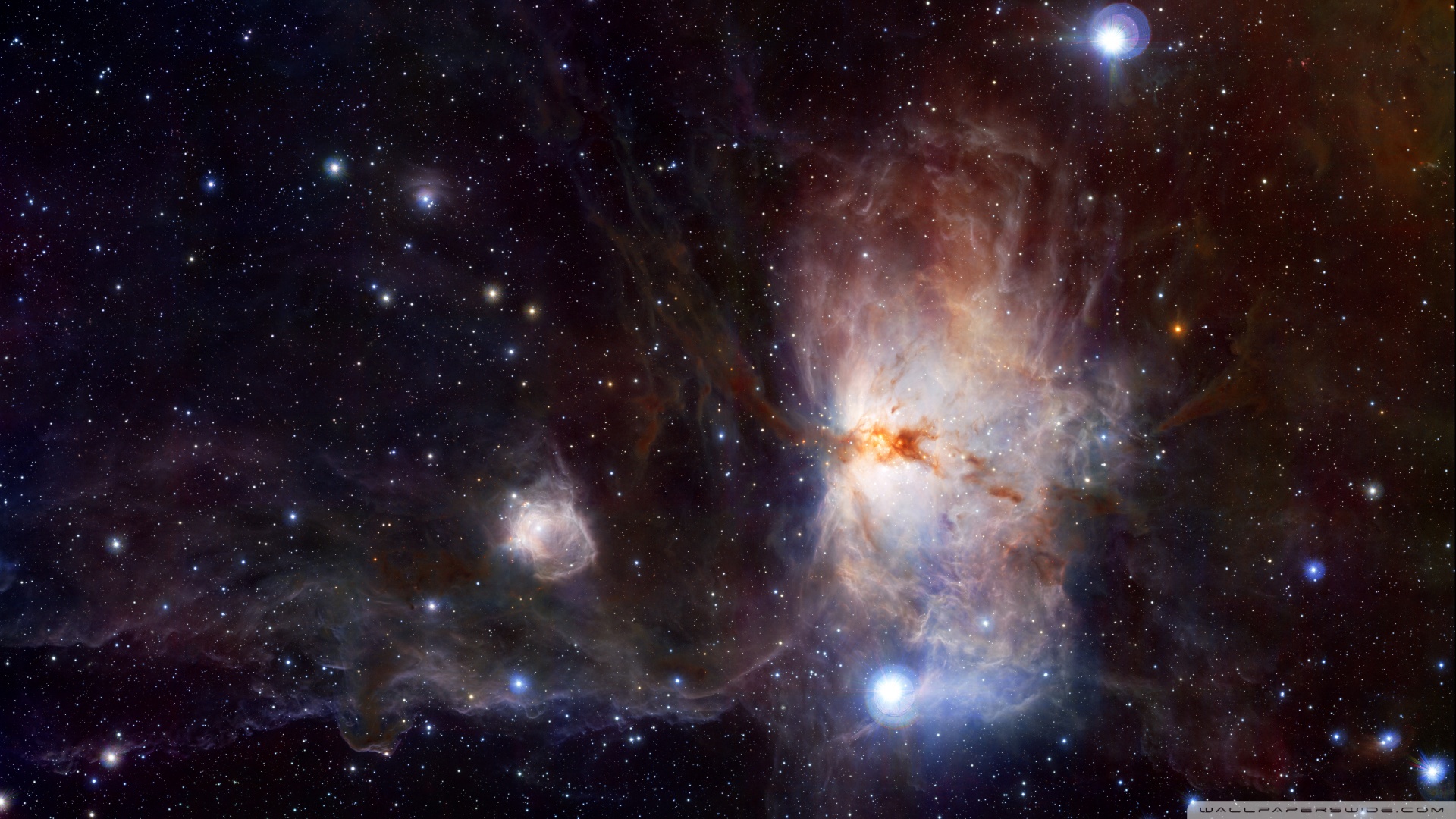 Background Of The Moon High Definition Picture Flame Nebula