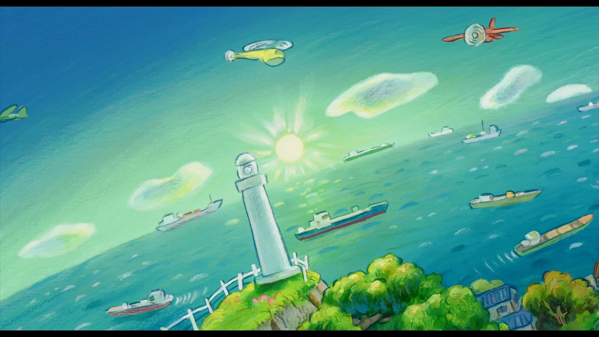 Ponyo Background Id Full HD For Pc