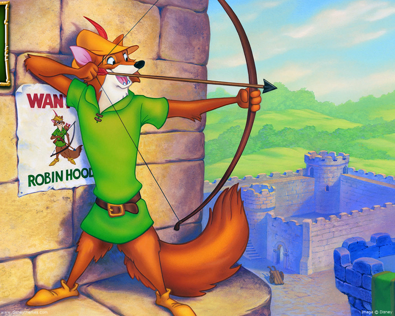Robin Hood Wallpaper Walt Disney S