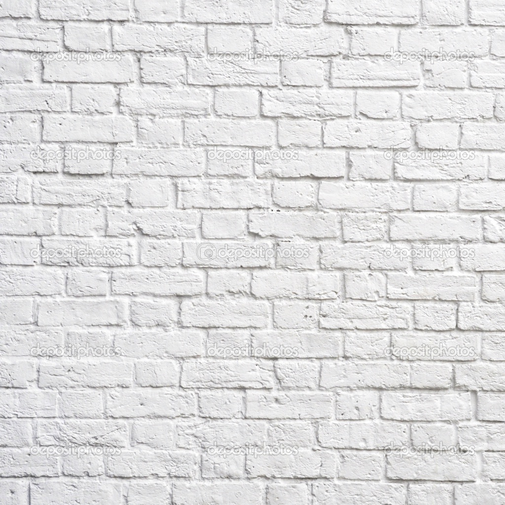 White Brick Texture Wallpaper