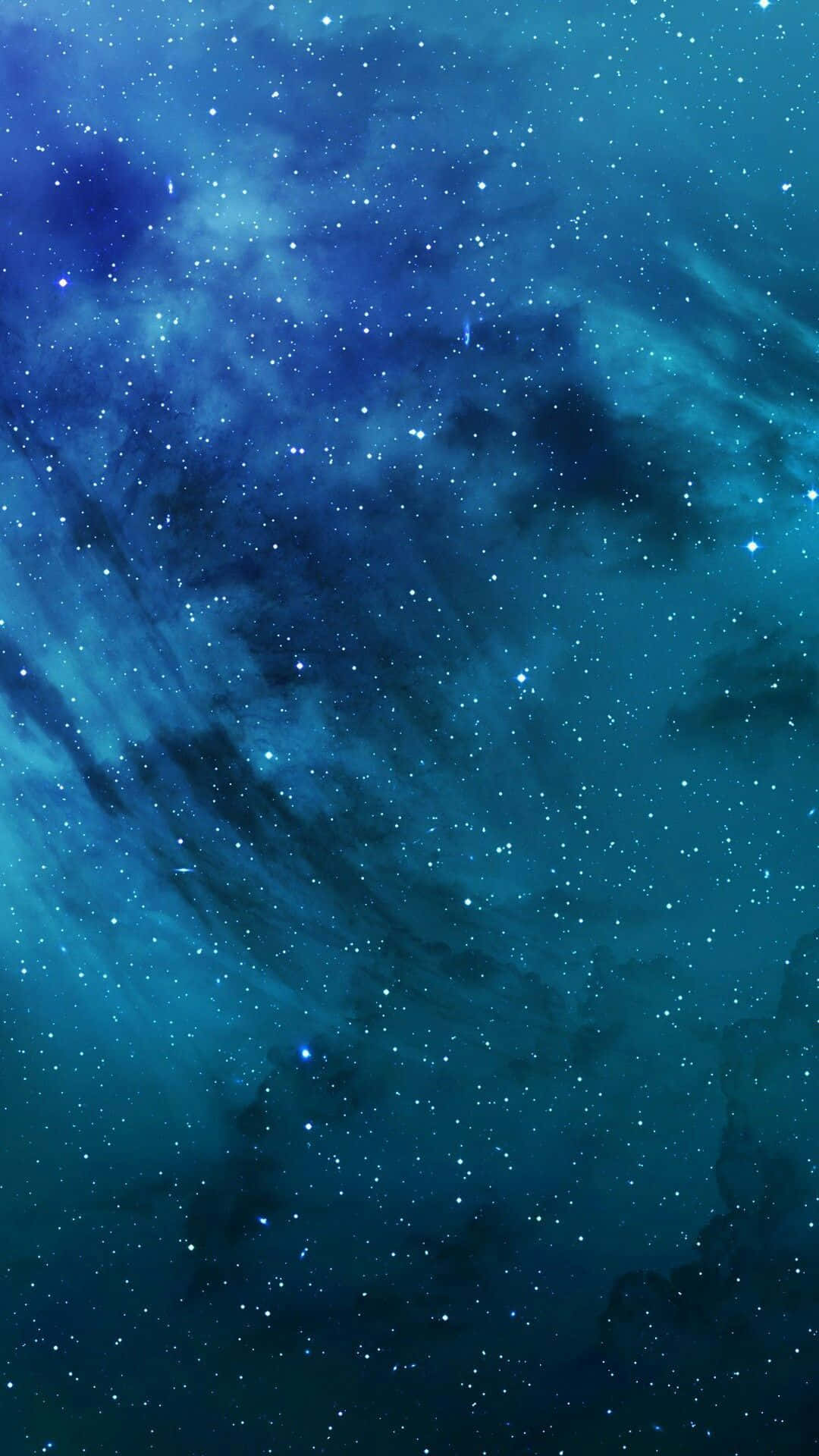 En Galaxy Blue Aesthetics X Wallpaper