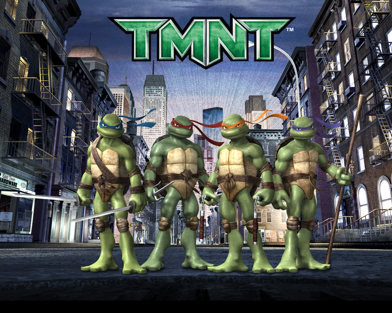 tmnt teenage mutant ninja turtles pc game 2007