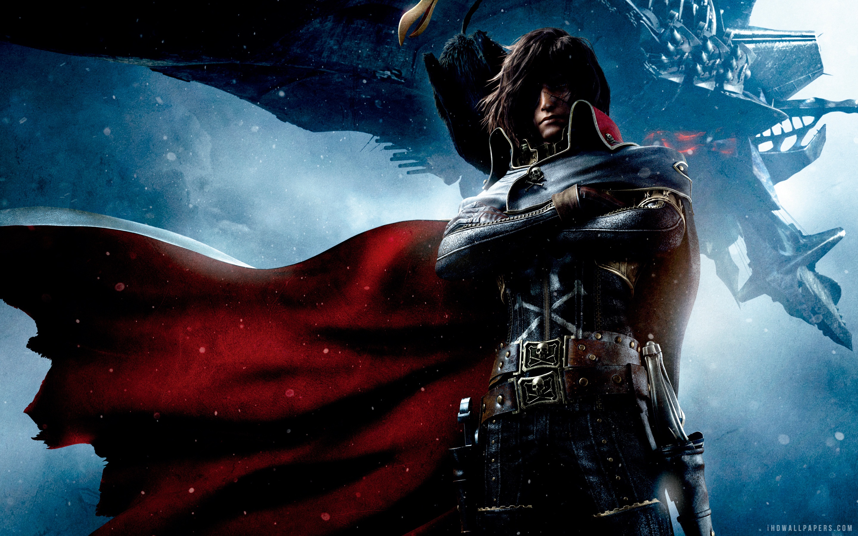 Space Pirate Captain Harlock Wallpaper Movies And Tv Series