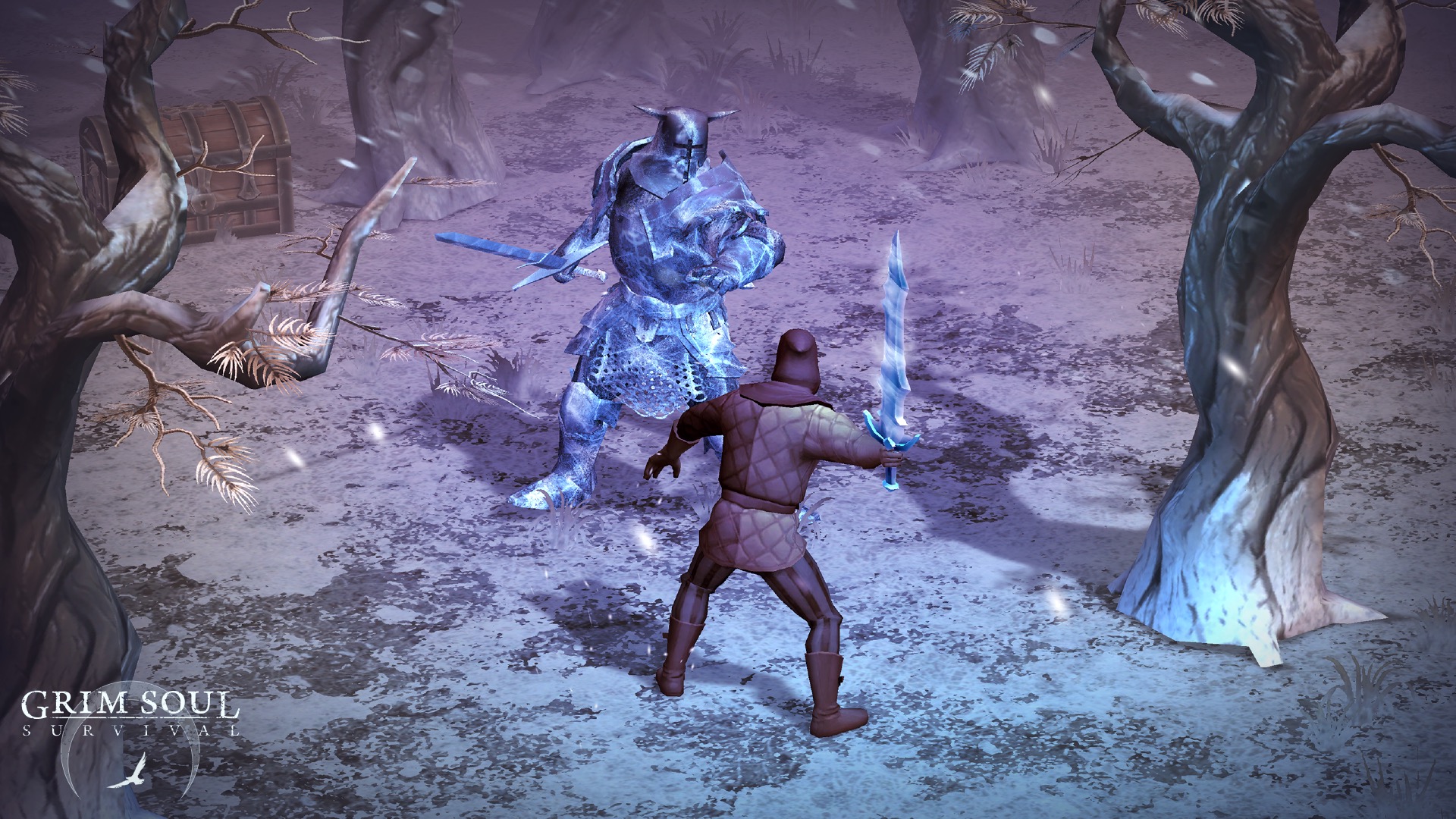 Ice Sword Grim Soul Dark Fantasy Survival Powered