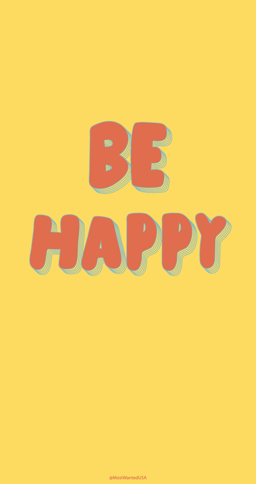 Be Happy Colorful And Inspiration iPhone Background Phone