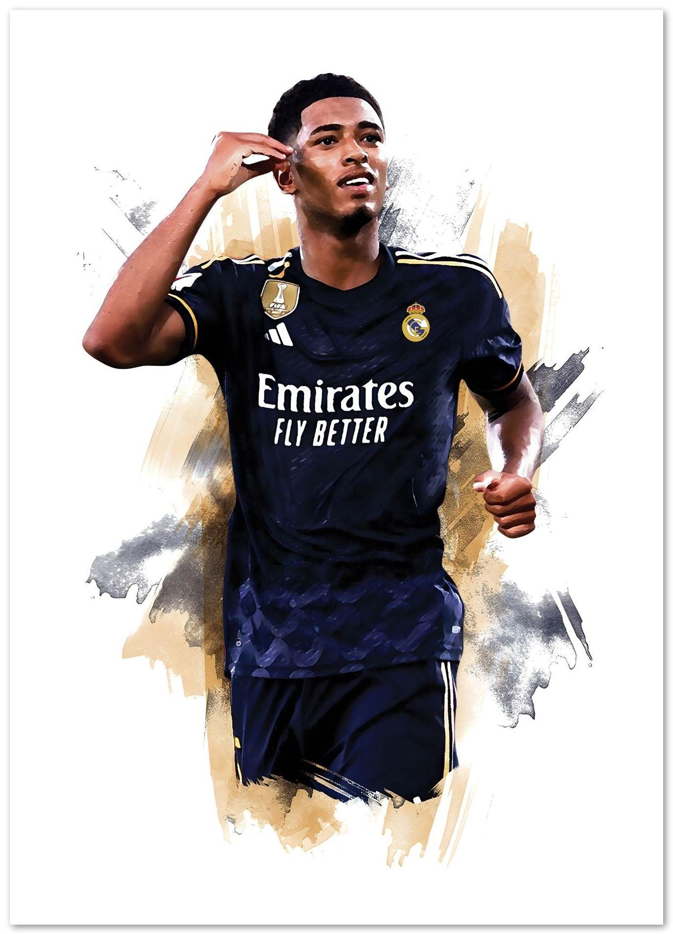 Jude Bellingham Real Madrid Artstyle Buy Illustrations And