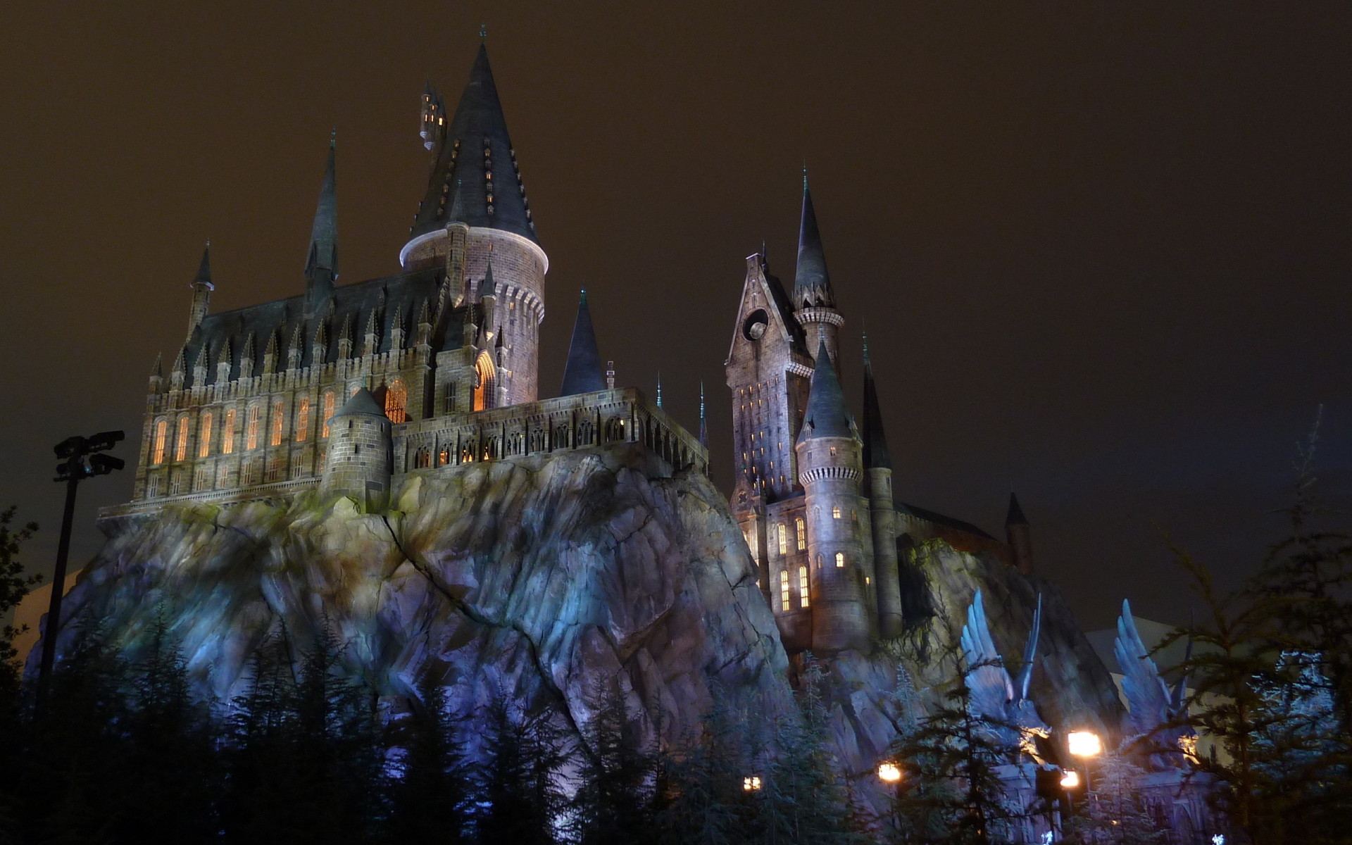 Harry Potter Hogwarts castle Desktop wallpapers 1920x1200 1920x1200