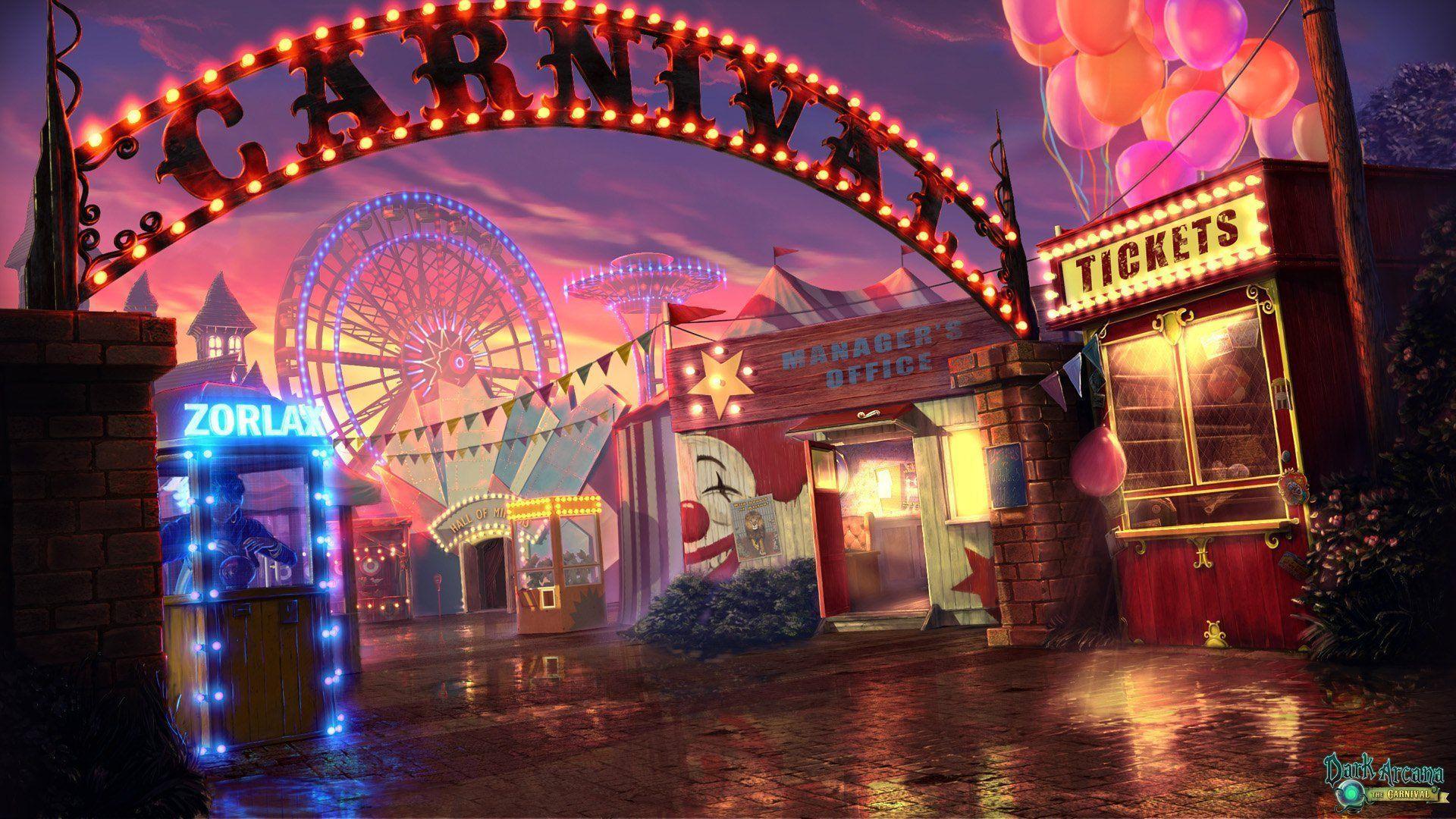 Carnival Wallpaper Top Background