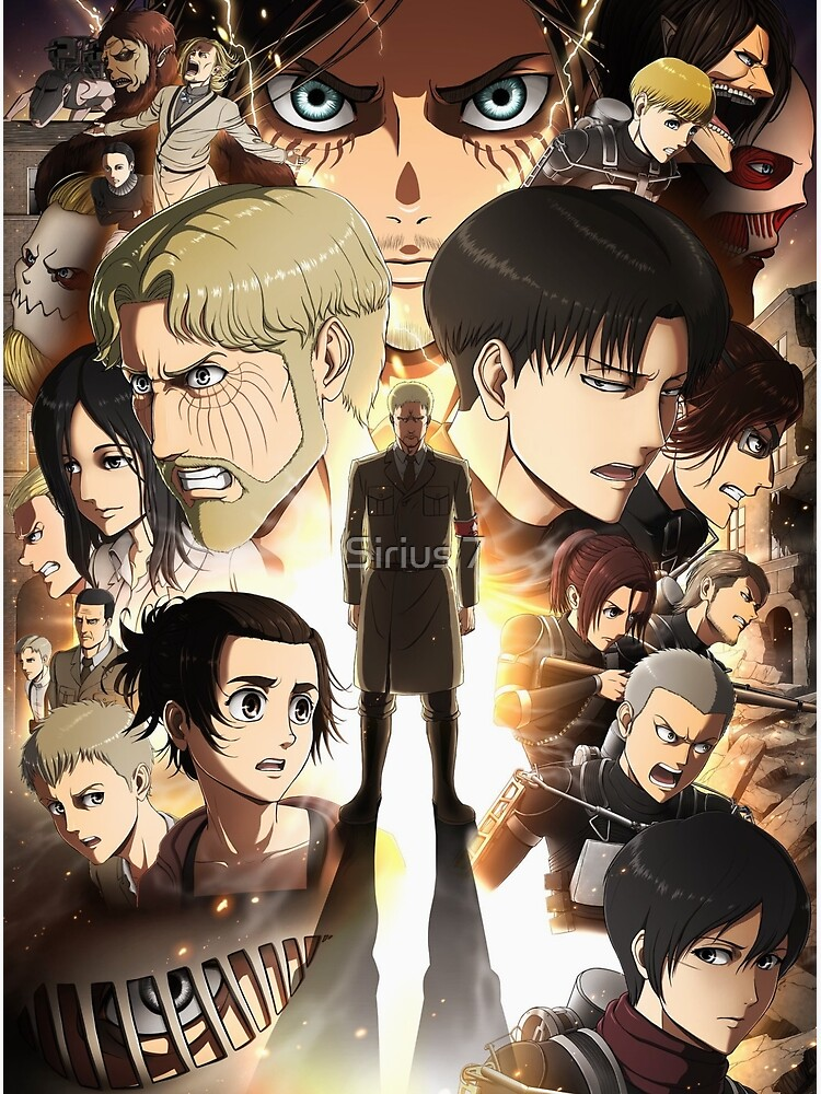 Attack On Titan Shingeki No Kyojin Season Poster Anime