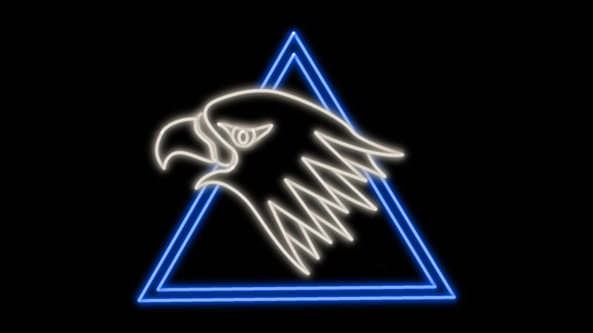 Silverhawks Neon Symbol Wp By Morganrlewis