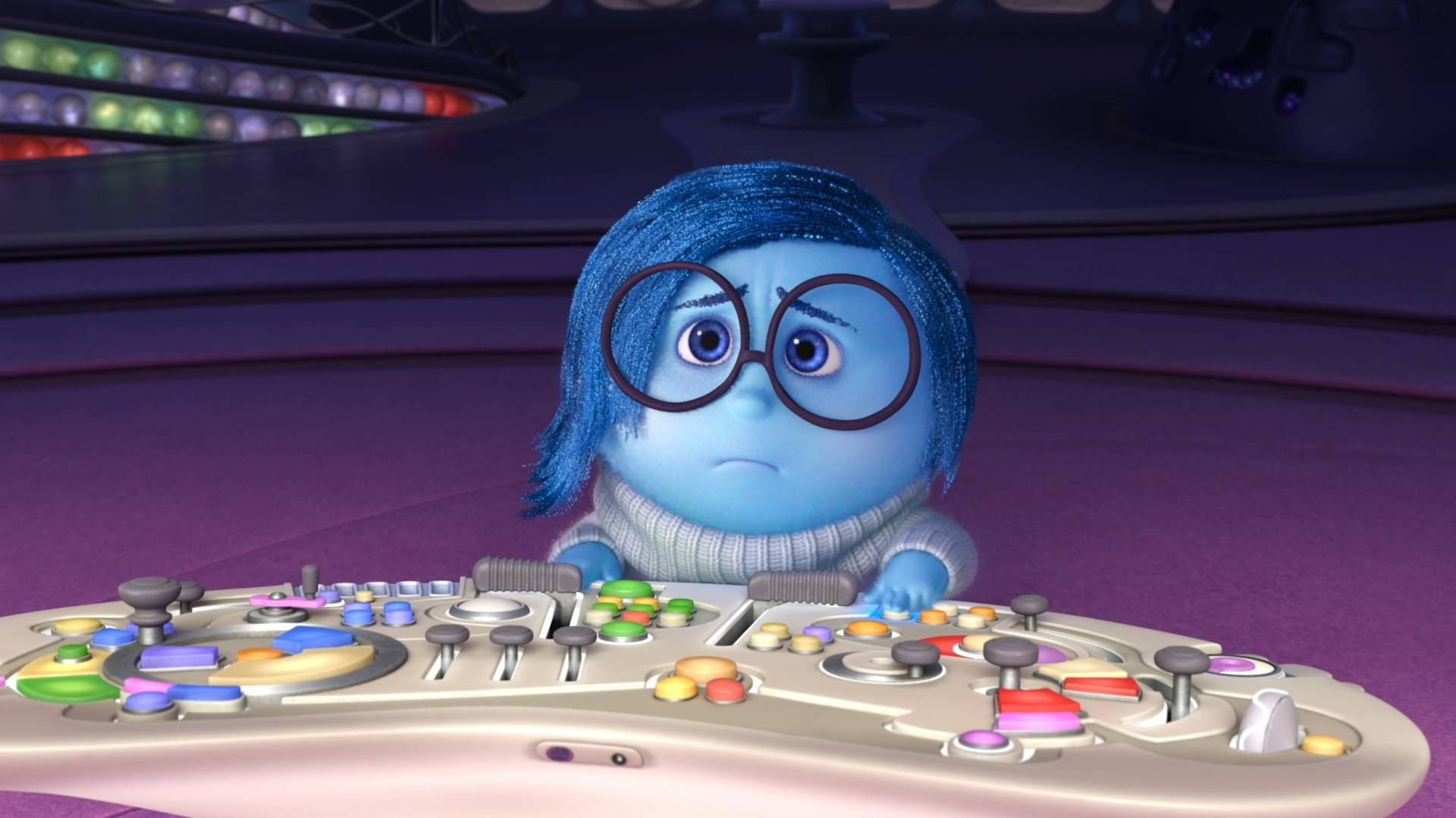 Sadness Inside Out Wallpaper
