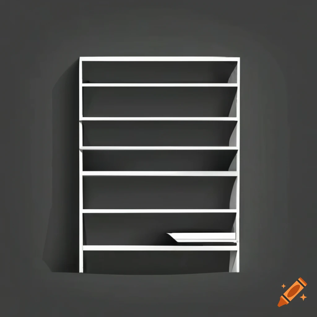 🔥 Free download Minimalistic computer wallpaper with empty shelves and ...