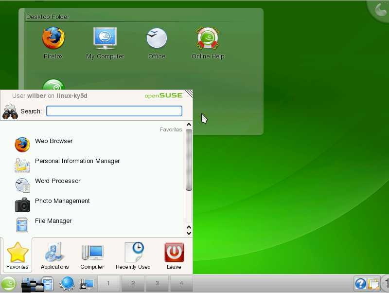 ubuntu] Desktop Folder KDE in Ubuntu 904 Gnome