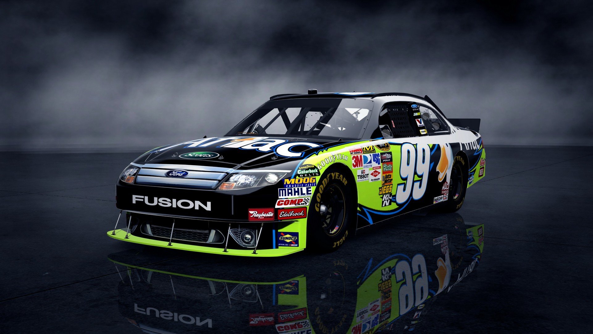 Vehicles Nascar Wheels Ford Fusion Automobiles Wallpaper Background
