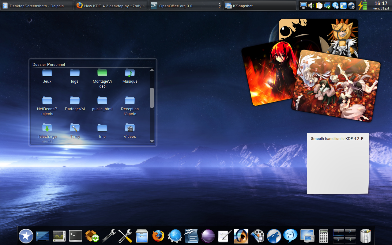 New Kde Desktop By Zraty Customization Screenshots Unix