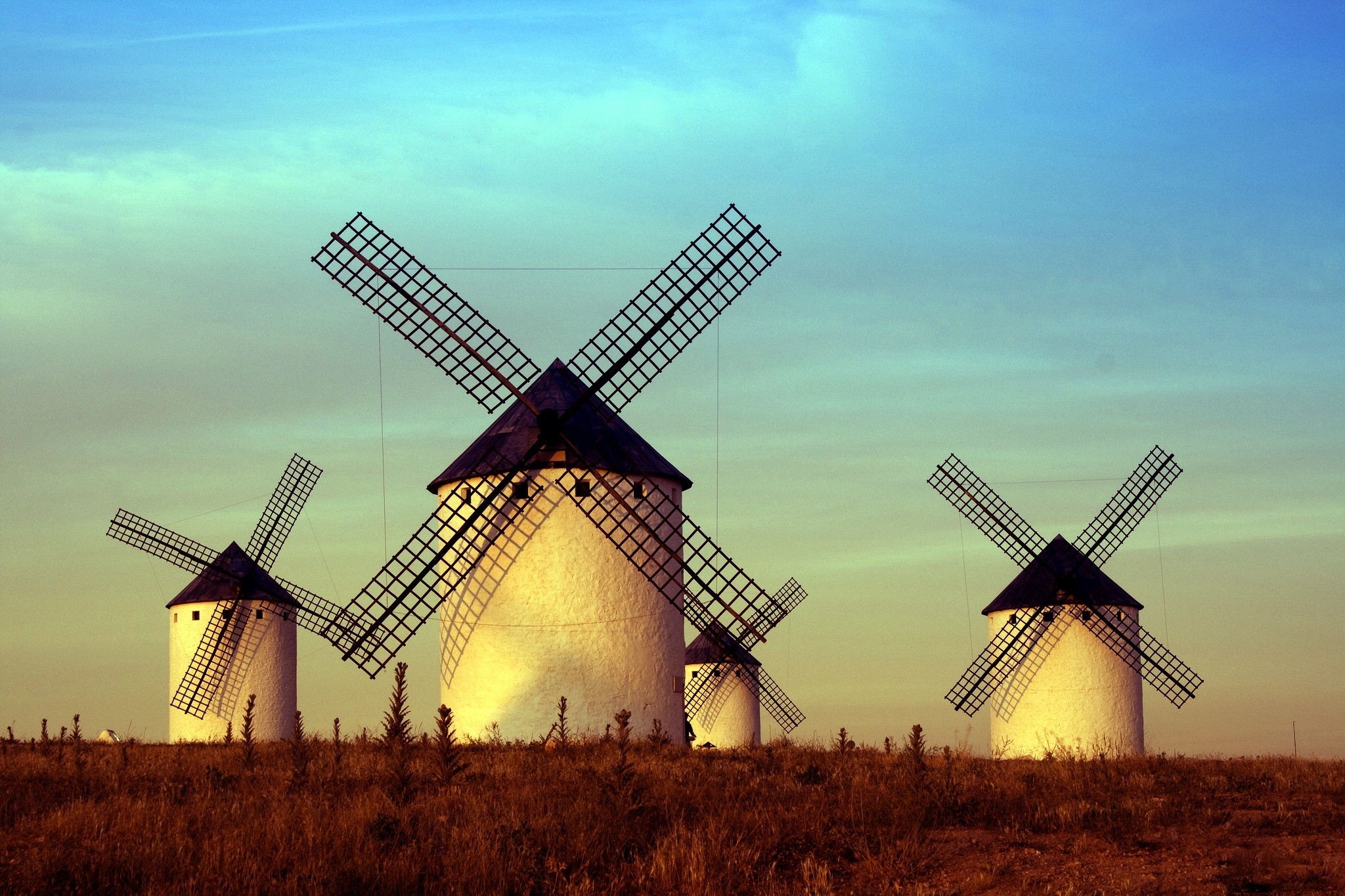 Windmill Puter Wallpaper Desktop Background Id