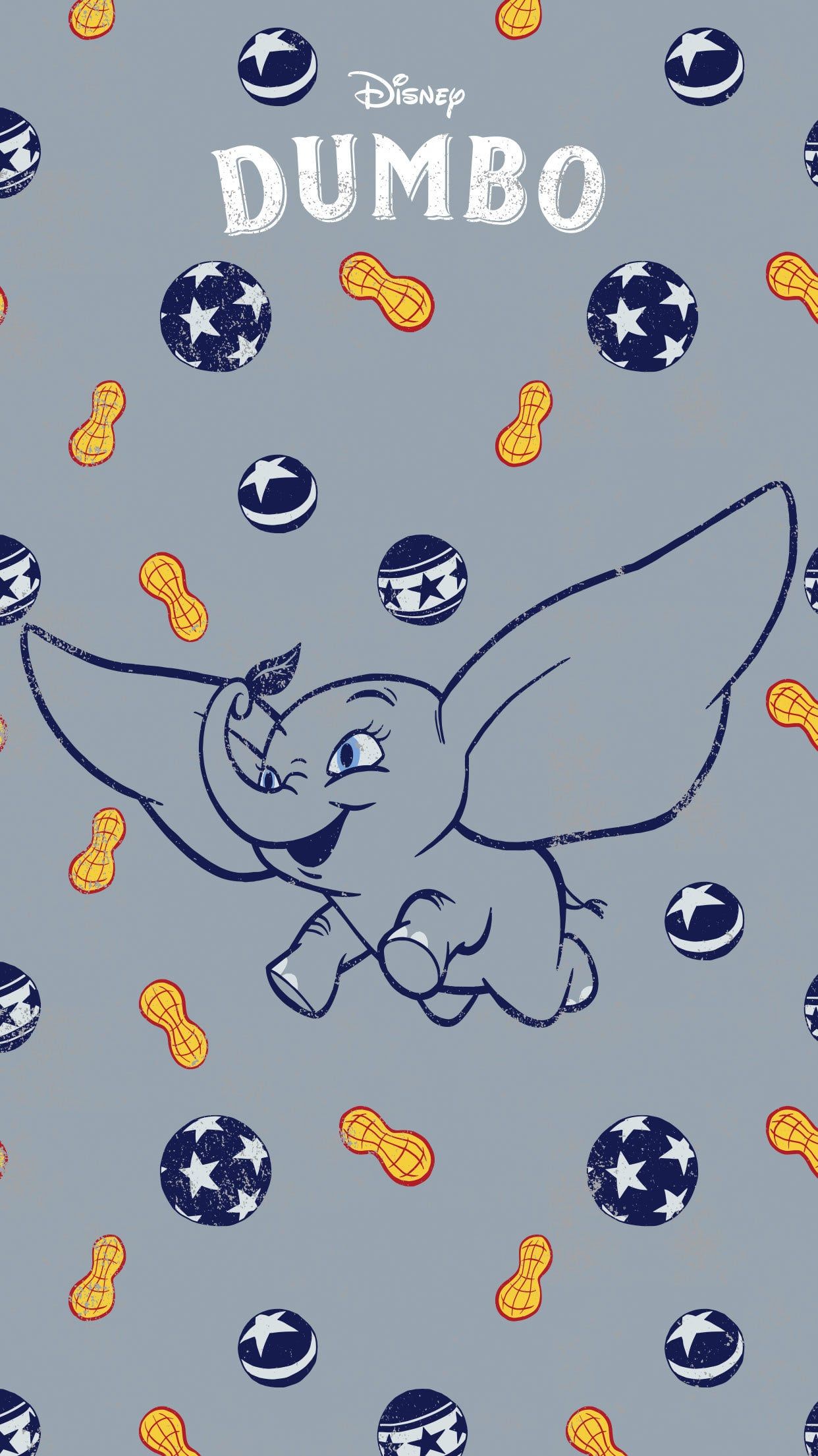 Dumbo Wallpaper Top Background