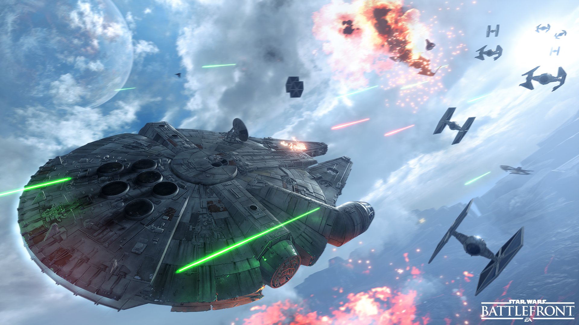 The Millennium Falcon Full HD Wallpaper And Background