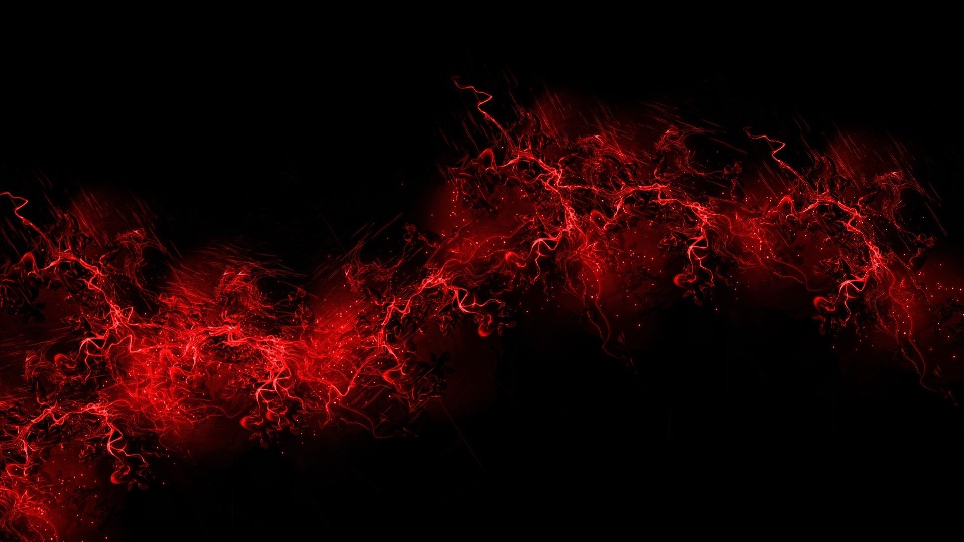New Red Black Abstract Wallpaper Full HD For Pc
