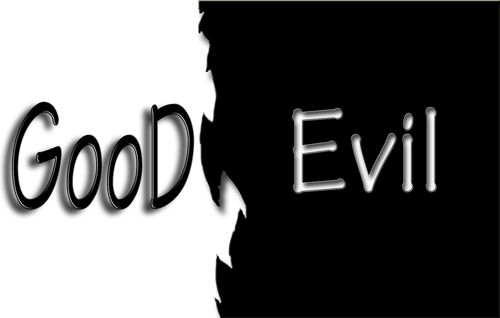 Good And Evil Wallpaper By