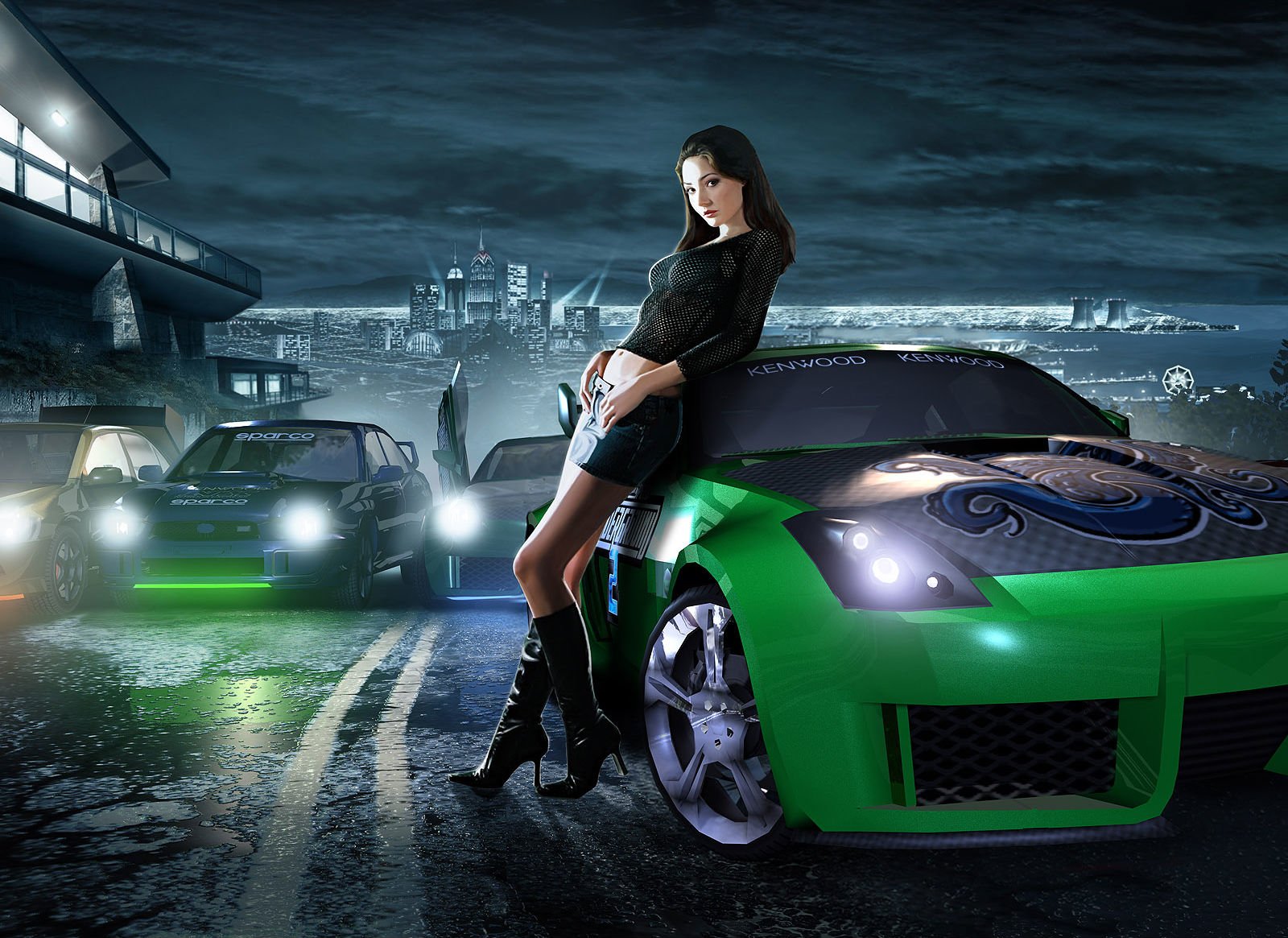 Need For Speed Underground HD Wallpaper Background Image
