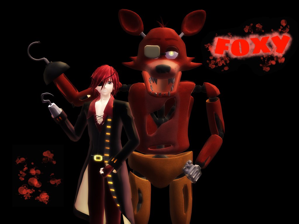 Mmd Fnaf Foxy Wallpaper By Kantaro Luxpus