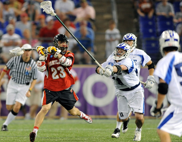 Lacrosse Playground Maryland Men S Drop Duke In Front Of