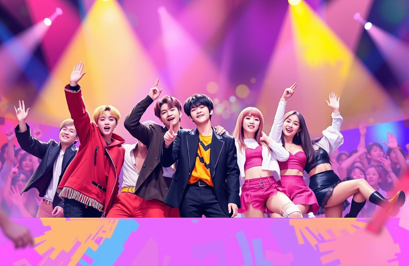Bts And Blackpink Wallpaper