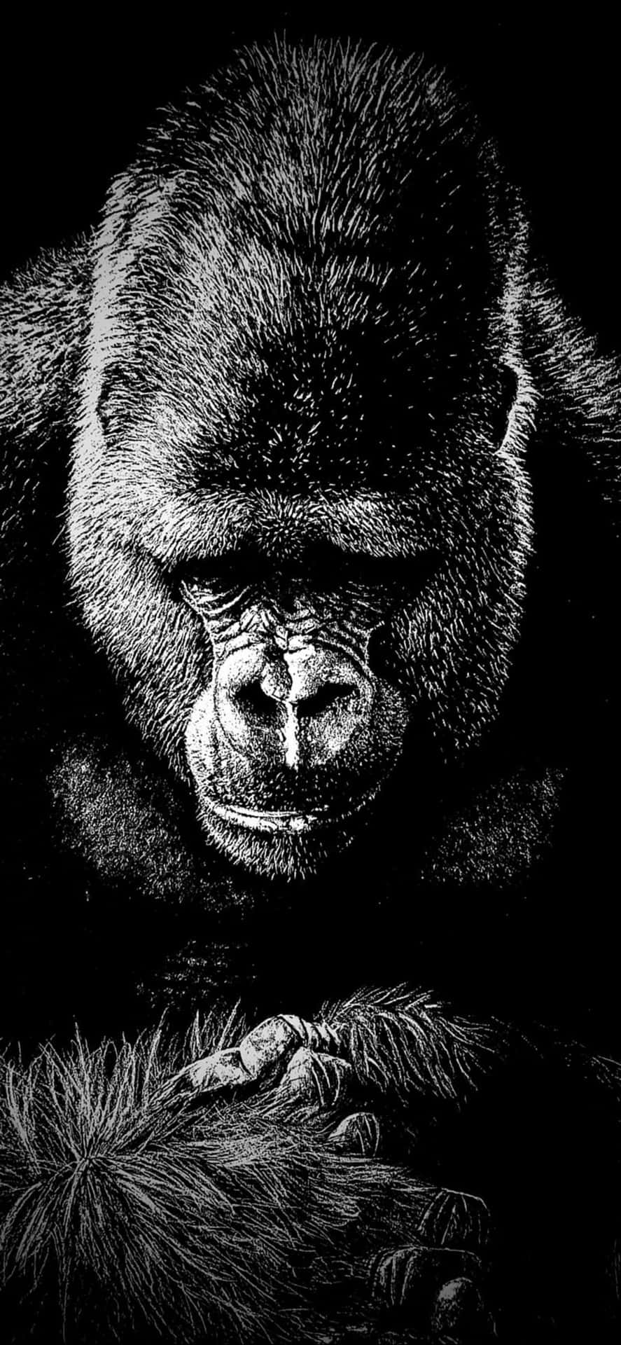 Explore A New Dimension With iPhone X Gorilla Wallpaper