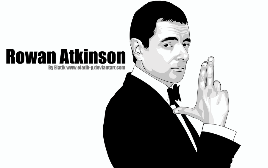 Rowan Atkinson By Elatik P