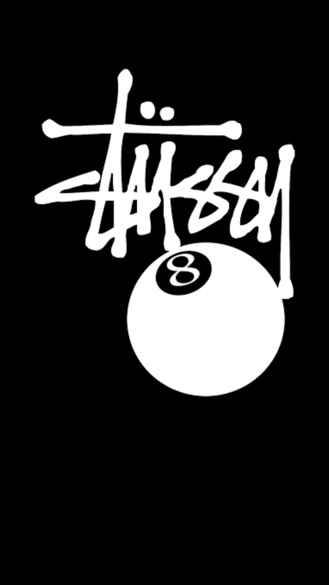 Stussy Black Wallpaper Android iPhone