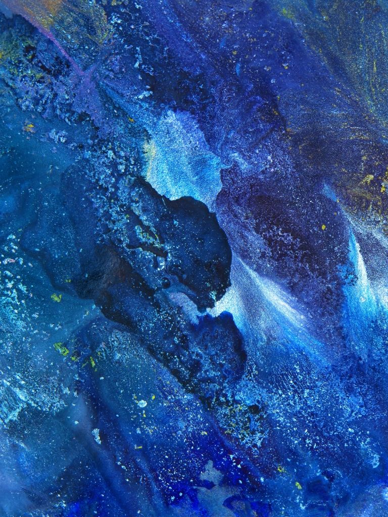 Blue Art Wallpaper