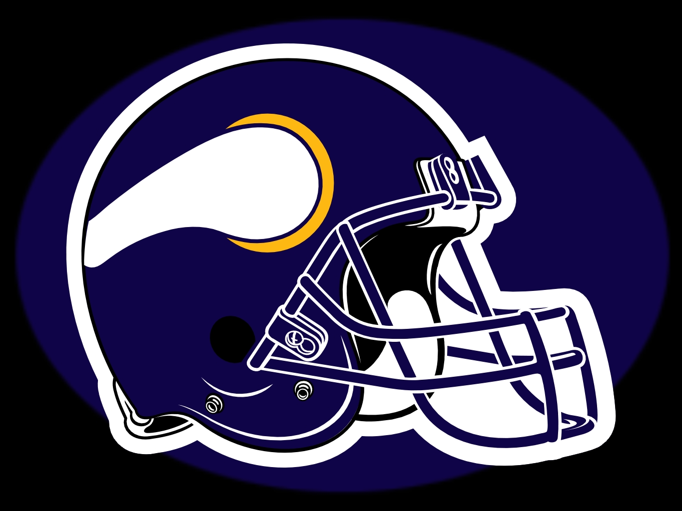 Minnesota Vikings Old Helmet