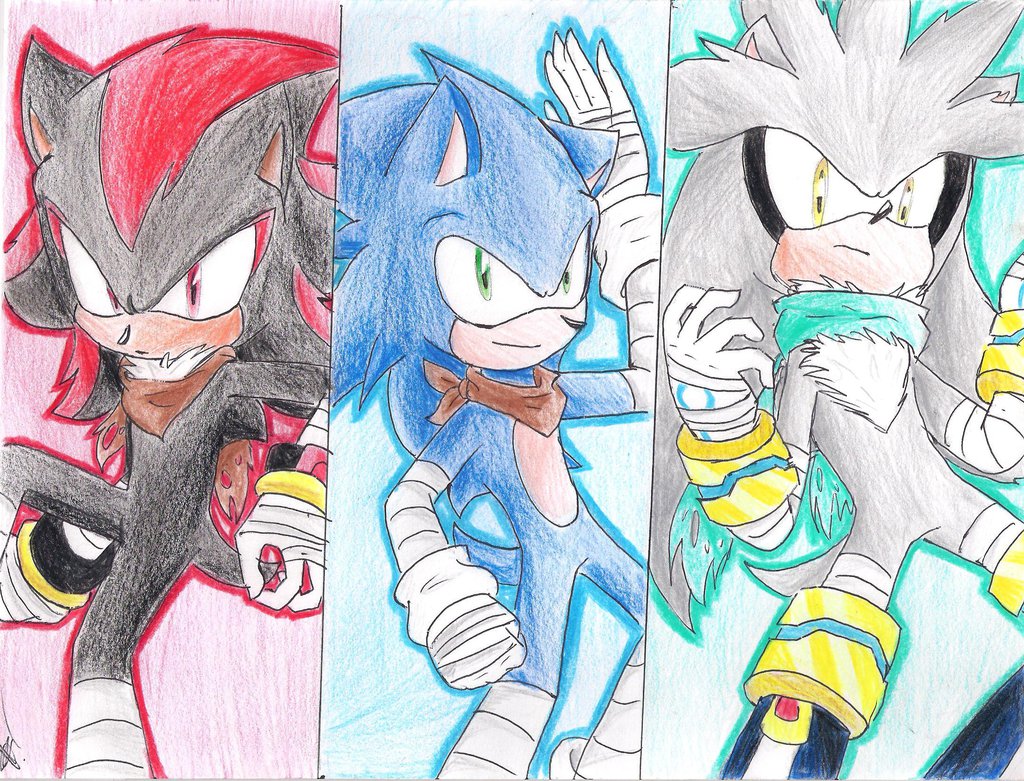 Sonic Boom Wallpaper Shadow And Silver By Zury2642 On