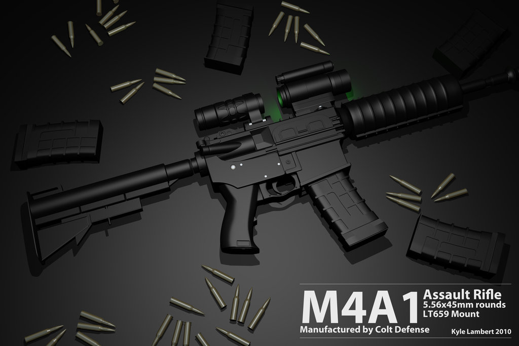 M4 Carbine Wallpaper By Irrevent