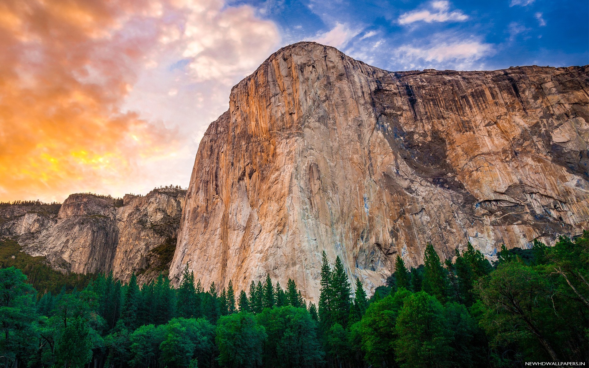 Yosemite Mountains Desktop Widescreen Wallpaper New HD