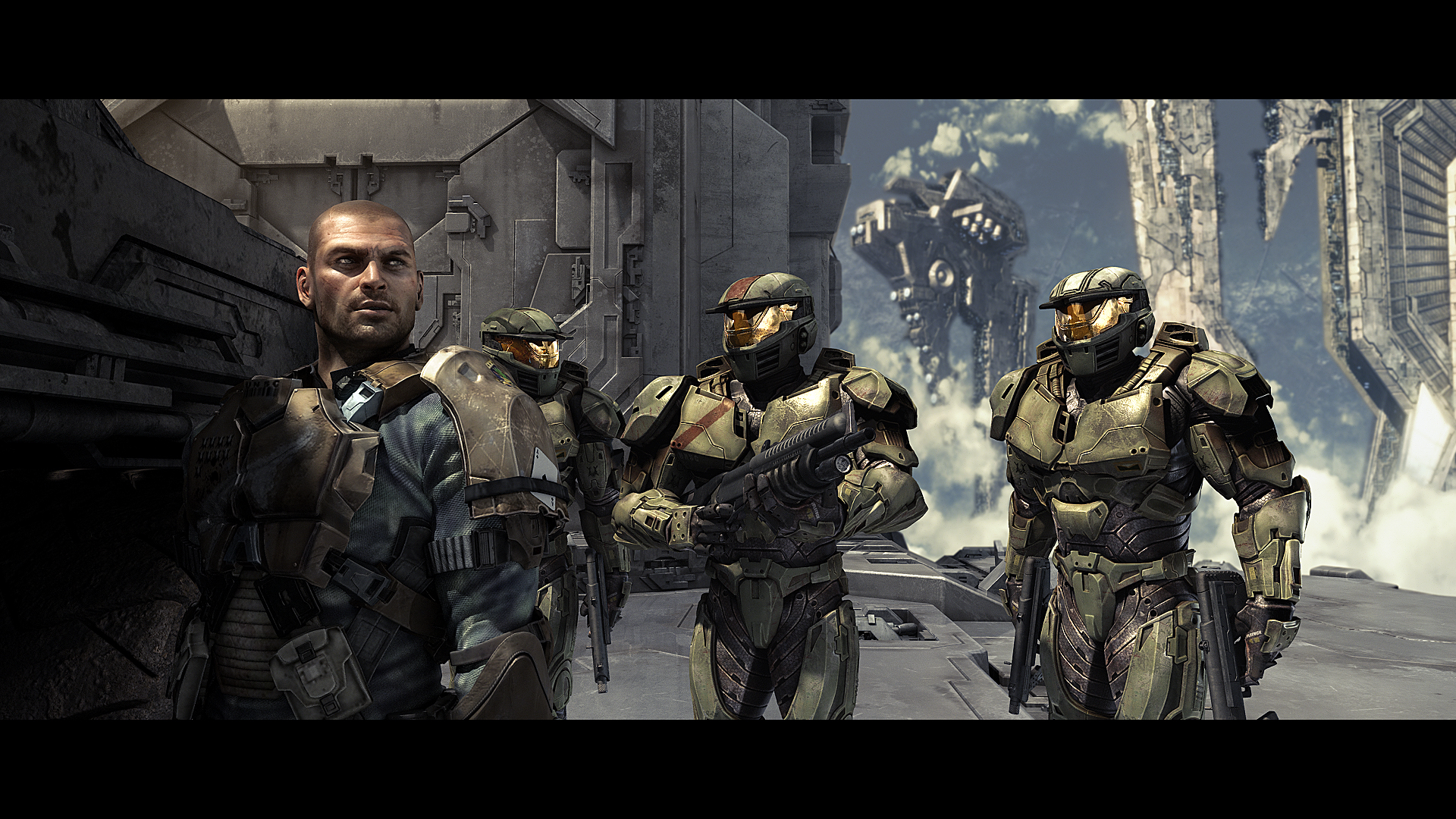Halo Wars Green Spartans Wallpaper