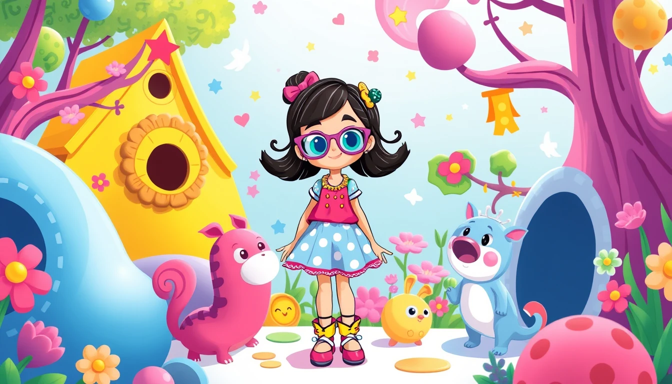 Toca Boca Girl Wallpaper