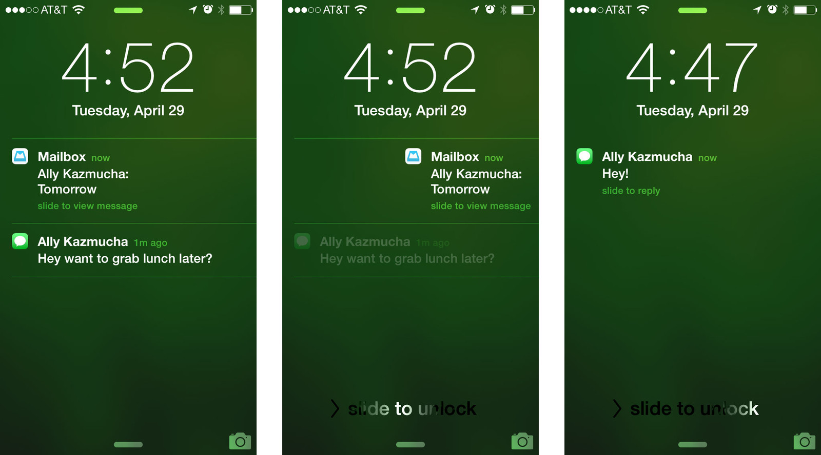 Lock Screen Notifications Can Also Take You Directly To The App Or